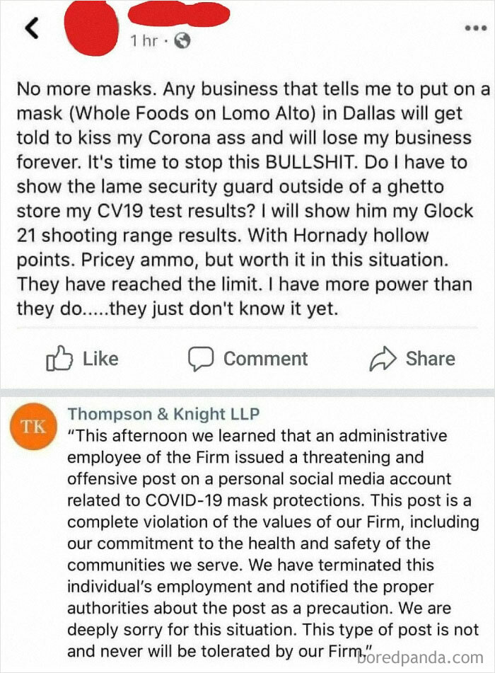 The Company’s Clapback Was Savage Lmao