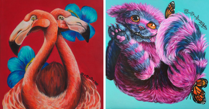 My Interpretation Of Spirituality, Humans, And Animals Through The World Of Pop-Surrealism