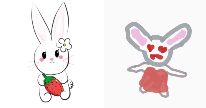 Hey Pandas, Draw A Bunny In Love Digitally (Closed)