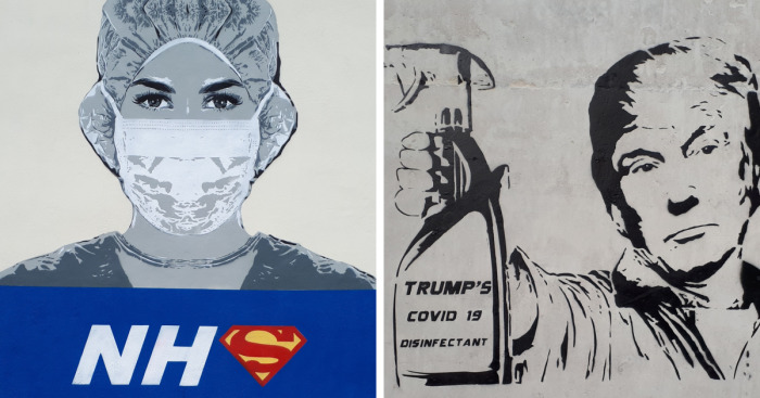 Coronavirus Street Art By John D’oh