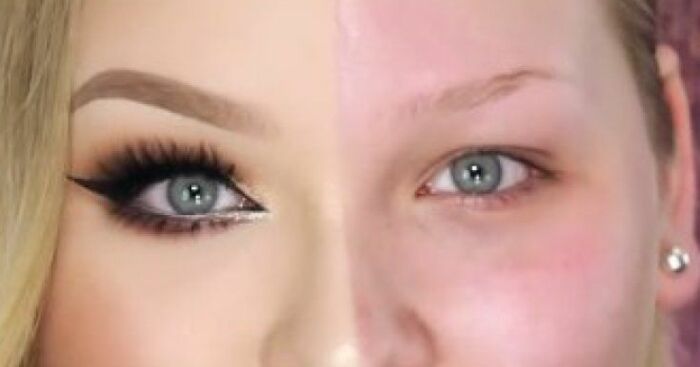 Pandas, Post A Picture Of Half Of Your Face With Makeup And Half Without (Closed)