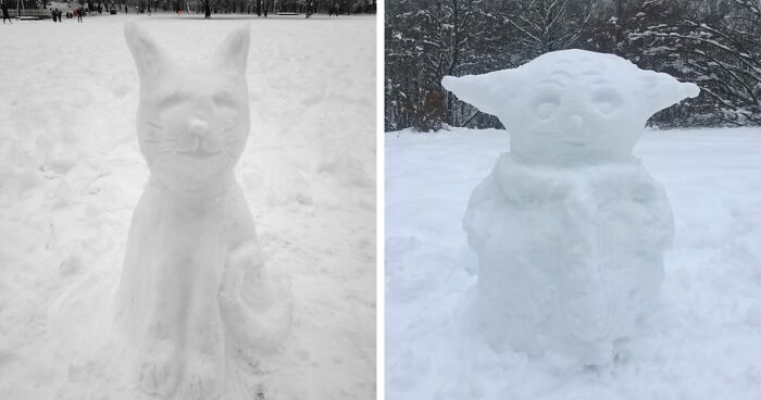 Hey Pandas, Show Your Snow Sculptures (Closed)