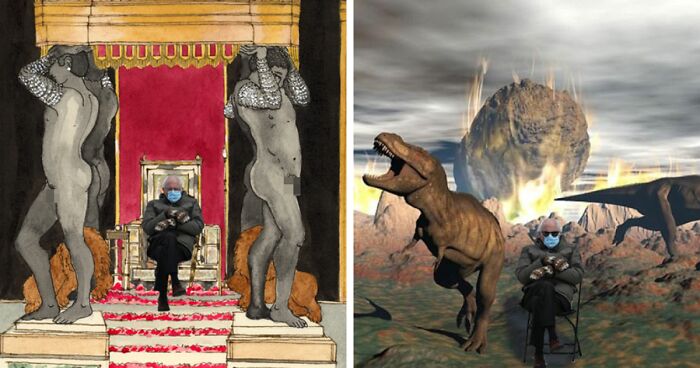 Hey Pandas, Photoshop Bernie Sanders And Post Your Results (Closed)