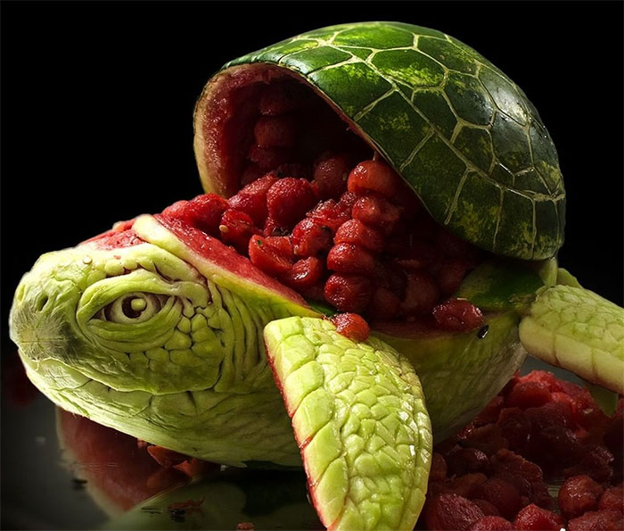 Artist Carves Incredible Food Sculptures Inspired By Pop Culture, Horror, Fantasy, And More (35 Pics)