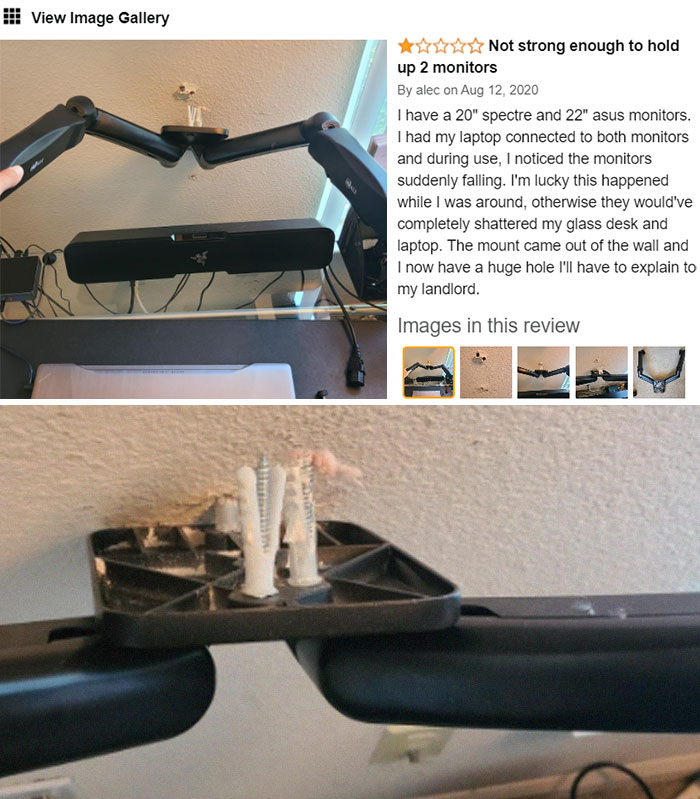 Oh Gee... I Wonder Why It Fell