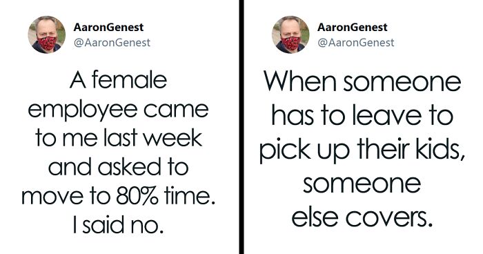 Boss Shares Why He Denied A Female Employee’s Request To Move Her To 80% Time