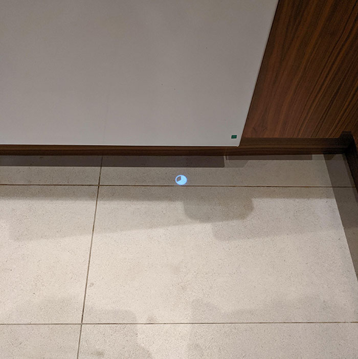 This Dishwasher Projects A Timer Onto The Floor