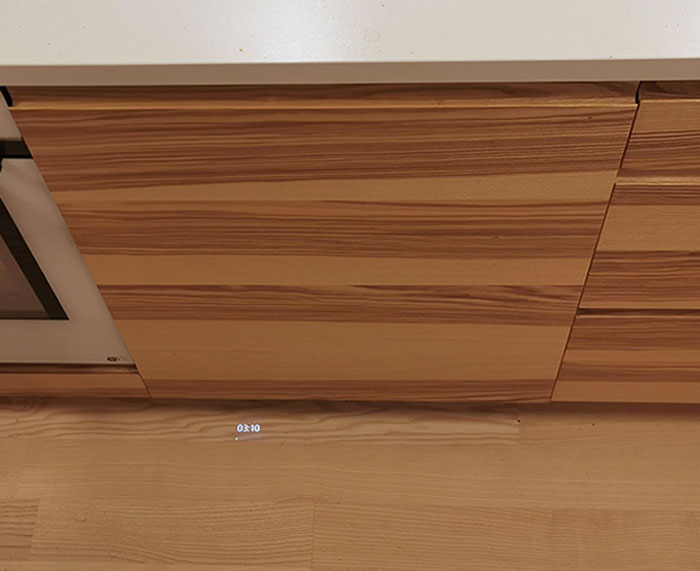 My Dishwasher Doesn't Have Any External Buttons Or Display. When Running, The Remaining Time Is Projected Onto The Floor