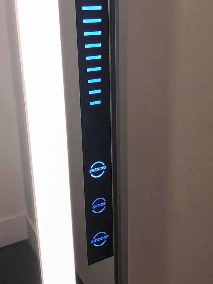 In The Fitting Rooms At Muji, You Can Change The Color Temperature Of The Lighting To See What The Clothes You’re Trying On Would Look Like In Different Environments