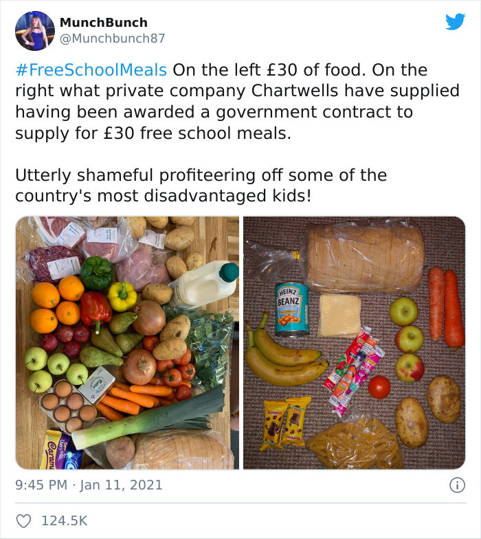 Mom Calls Out The Government After Comparing What She Could Buy For £30 Vs. What The Government Bought For £30 Mom Calls Out The Government After Comparing What She Could Buy For £30 Vs. What The Government Bought For £30