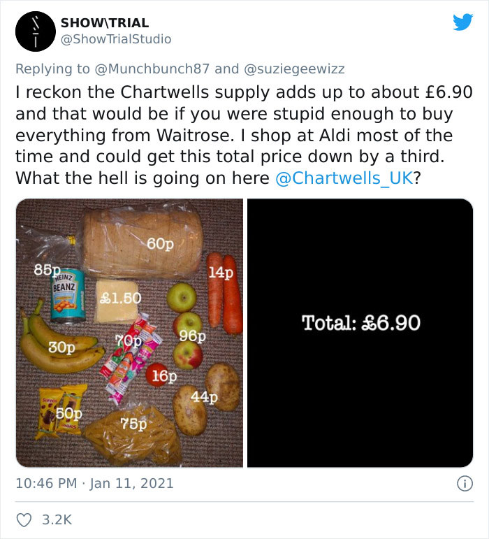 Mom Calls Out The Government After Comparing What She Could Buy For £30 Vs. What The Government Bought For £30 Mom Calls Out The Government After Comparing What She Could Buy For £30 Vs. What The Government Bought For £30