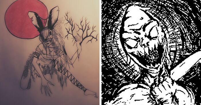 Hey Pandas, Draw Something Scary And Post It Here (Closed)