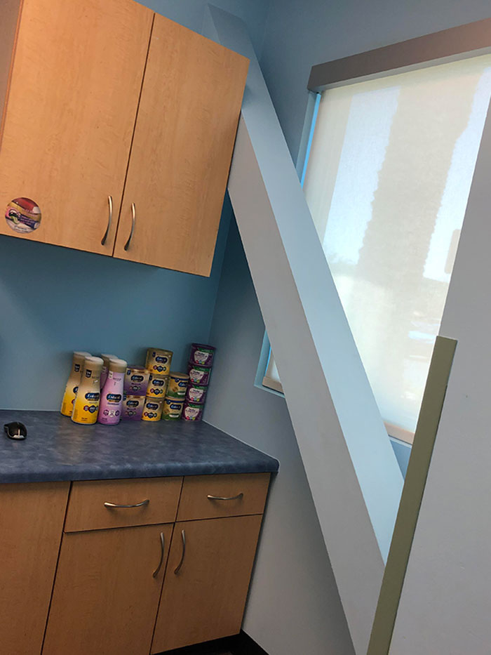 Nah, They Don’t Need A Window, Let’s Glue It Shut And Put A Pillar Over It