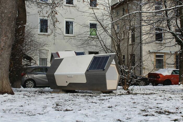 This City In Germany Has Sleeping Pods To Protect The Homeless From The Cold At Night