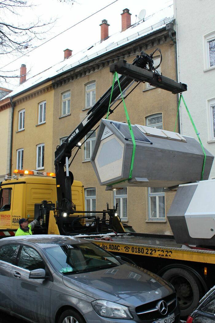 This City In Germany Has Sleeping Pods To Protect The Homeless From The Cold At Night This City In Germany Has Sleeping Pods To Protect The Homeless From The Cold At Night