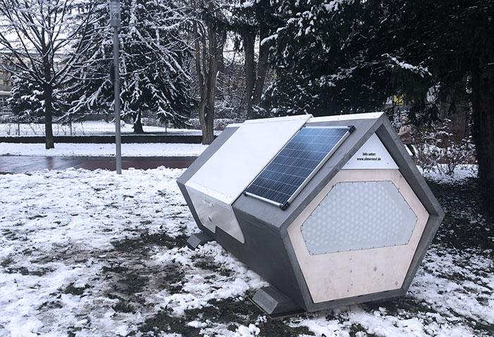This City In Germany Has Sleeping Pods To Protect The Homeless From The Cold At Night This City In Germany Has Sleeping Pods To Protect The Homeless From The Cold At Night
