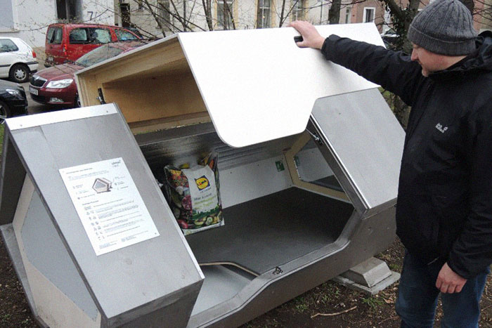 This City In Germany Has Sleeping Pods To Protect The Homeless From The Cold At Night This City In Germany Has Sleeping Pods To Protect The Homeless From The Cold At Night