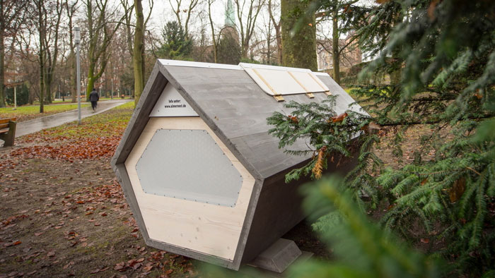 This City In Germany Has Sleeping Pods To Protect The Homeless From The Cold At Night This City In Germany Has Sleeping Pods To Protect The Homeless From The Cold At Night