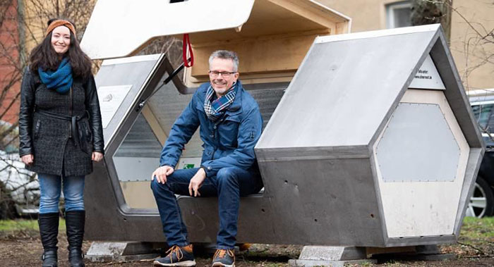 This City In Germany Has Sleeping Pods To Protect The Homeless From The Cold At Night