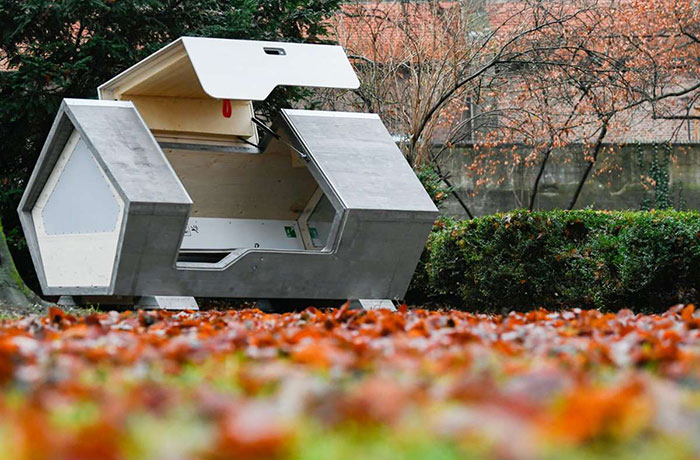 This City In Germany Has Sleeping Pods To Protect The Homeless From The Cold At Night This City In Germany Has Sleeping Pods To Protect The Homeless From The Cold At Night