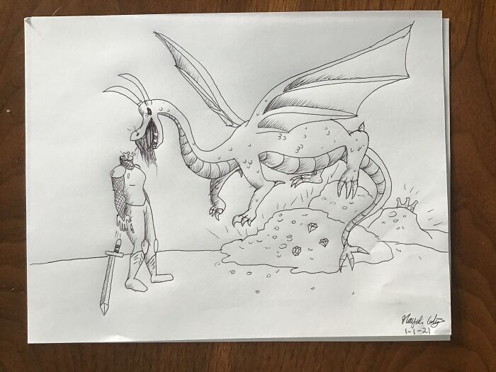 I Drew What Popped Into My Head