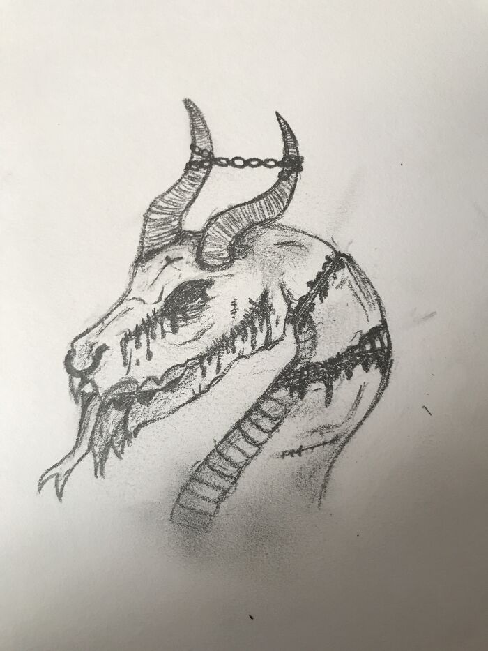 I’m Not Really Sure How Scary This Is But I Drew It For This Challenge. Hope You Like It :)