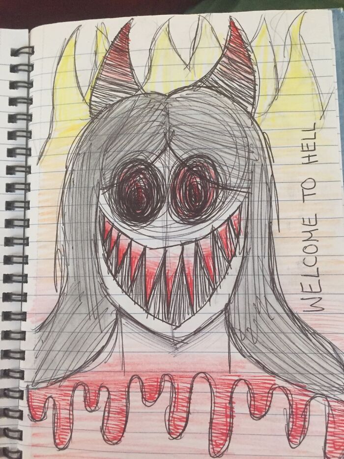 I Went Through A Phase Of Drawing Demons...