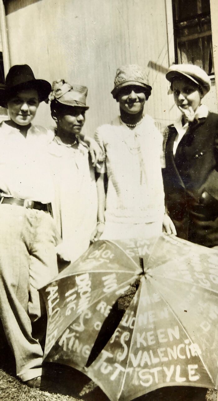 My Grandma With Her Little Brothers And Cousin Sometime In The Late 20s.