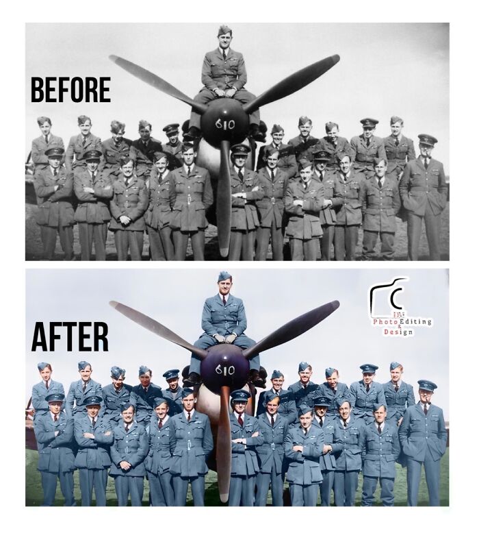 This Is My First Go At Full Colour Restoration From The Other Day. I Started Editing In October