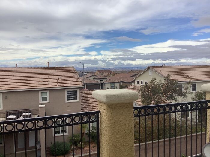 My Balcony Because It Has A Really Pretty View Of Las Vegas
