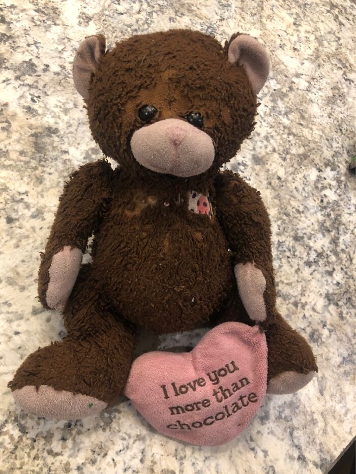 This Is “Lovey”...she Has Been With Me And Then My Daughter Since Birth, She Has Seen Things