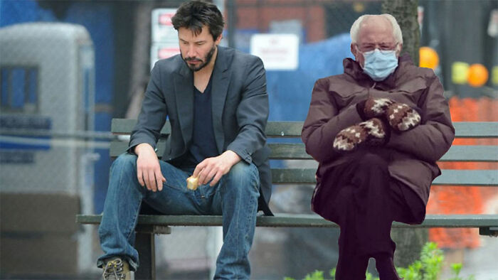 Don't Be Sad Keanu, Here's A Friend For You