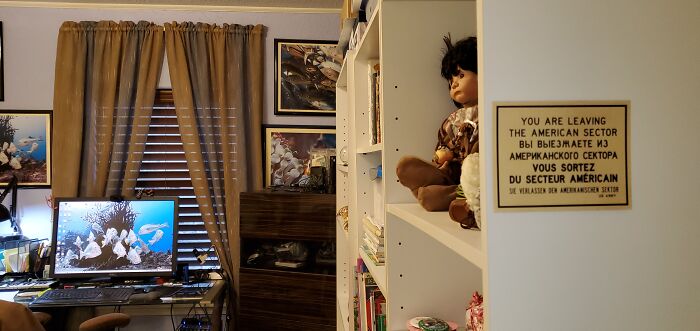 Leaving The American Sector