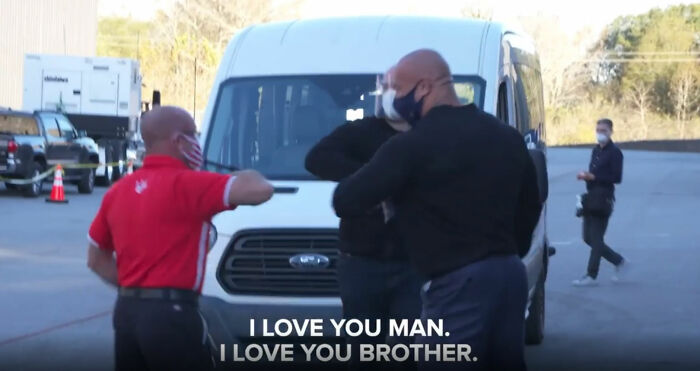 The Rock Gifts A $30k Truck To The Man Who Took Him In As A Homeless Teen And "Changed His Life&rsquo;s Trajectory&rdquo;