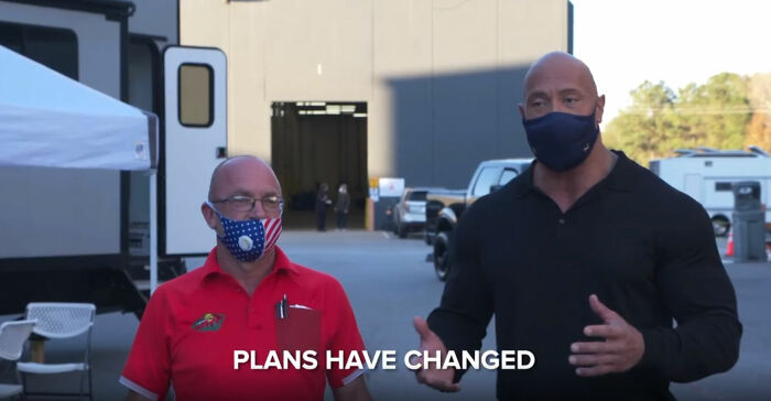 The Rock Gifts A $30k Truck To The Man Who Took Him In As A Homeless Teen And "Changed His Life&rsquo;s Trajectory&rdquo;