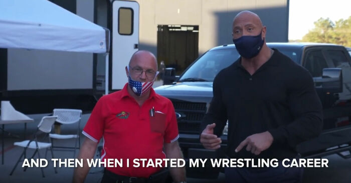 The Rock Gifts A $30k Truck To The Man Who Took Him In As A Homeless Teen And "Changed His Life&rsquo;s Trajectory&rdquo;