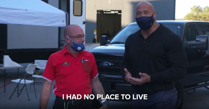 The Rock Gifts A $30k Truck To The Man Who Took Him In As A Homeless Teen And "Changed His Life&rsquo;s Trajectory&rdquo;