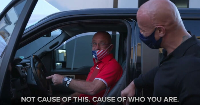 The Rock Gifts A $30k Truck To The Man Who Took Him In As A Homeless Teen And "Changed His Life&rsquo;s Trajectory&rdquo;