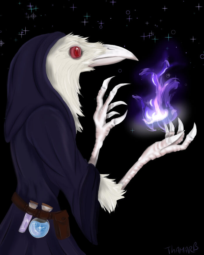 Dark Mage Raven