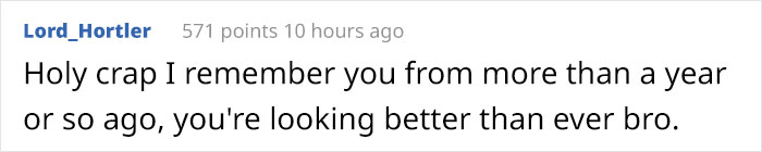 Guy Goes Viral For For His Transformation, Receives Hate Messages, Prints Them On A Shirt, Goes Viral Again