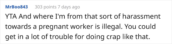 'Not Available For Calls During Off Hours': Manager Is Puzzled Whether He Was Right To Scold A Pregnant Woman For 'Slacking' 'Not Available For Calls During Off Hours': Manager Is Puzzled Whether He Was Right To Scold A Pregnant Woman For 'Slacking'