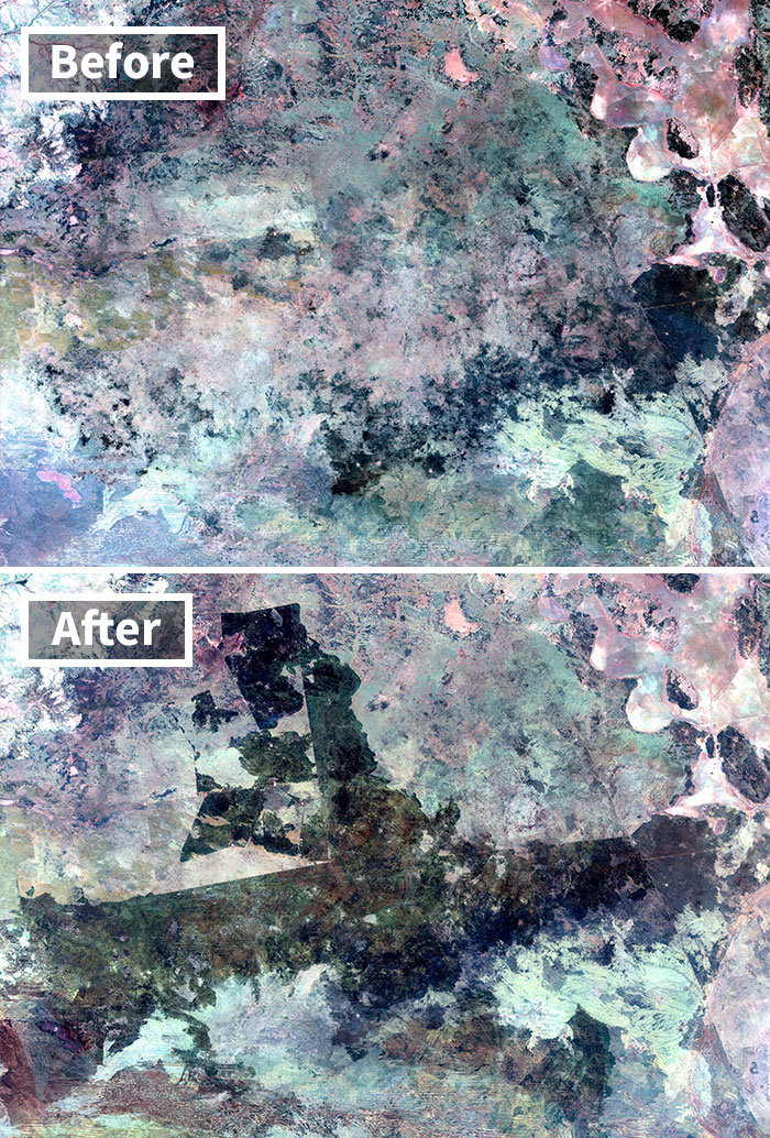 Tanami Desert Fires, Australia