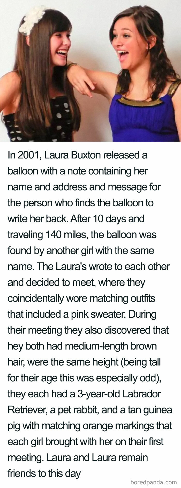 The Laura Buxton Coincidence