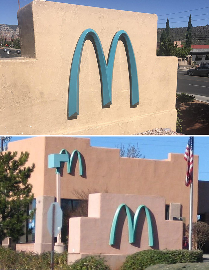 Southwest Turquoise McDonald's (1993) Sedona, Az