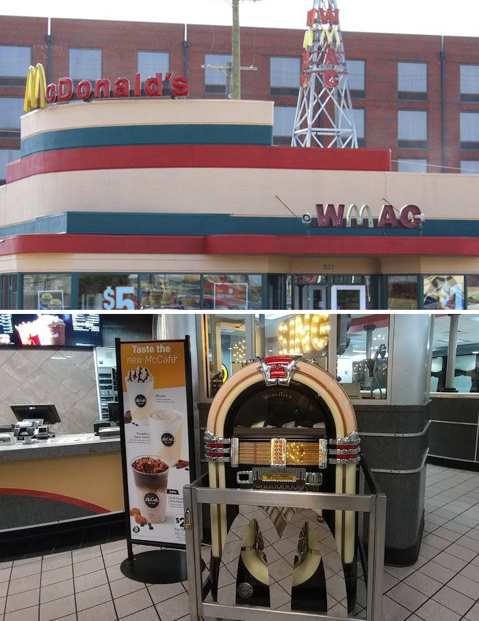 Radio Station McDonald's "Wmac" (Date Unknown) Opryland Area, Nashville, Tn