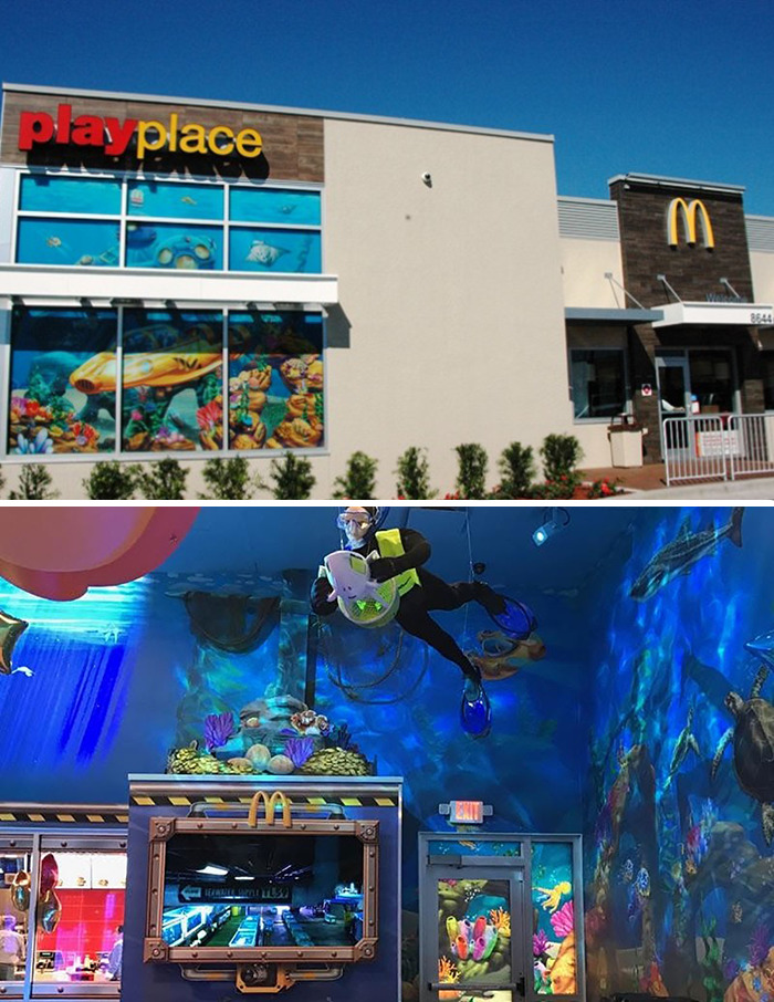 Undersea McDonald's (Date Unknown) Navarre, Fl