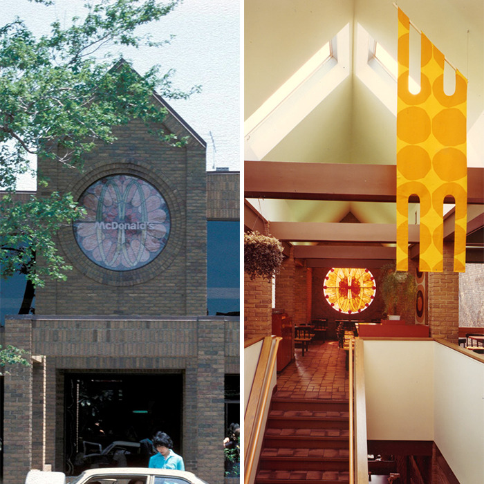 Stained Glass McDonald's (1976) Ann Arbor, Mi