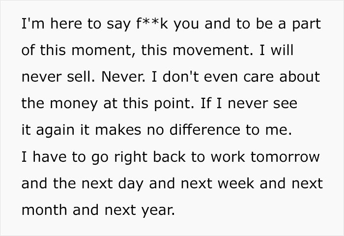 Person Who Ate Only Beans And Rice After The ’08 Collapse Pens A Powerful Open Letter To Billionaire Jerks Running Hedge Funds, Explains Why They Won’t Sell Person Who Ate Only Beans And Rice After The ’08 Collapse Pens A Powerful Open Letter To Billionaire Jerks Running Hedge Funds, Explains Why They Won’t Sell