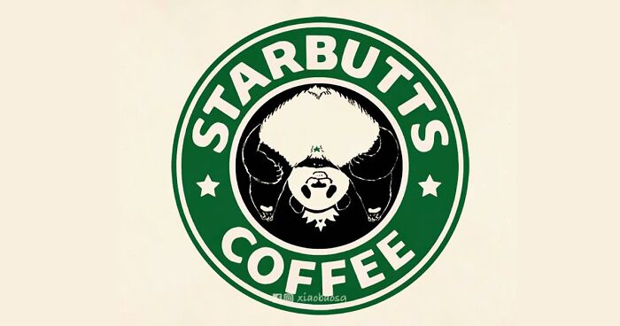 I Make Famous Logos Look More Entertaining By Adding Pandas To Them (18 Pics)