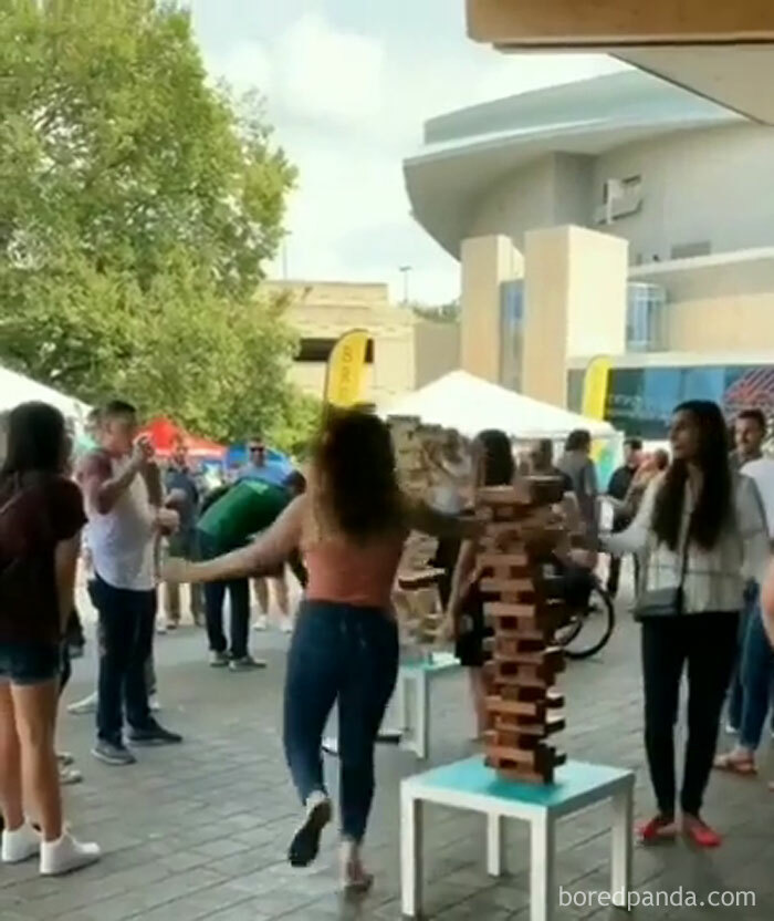 Ruining Jenga Competitions